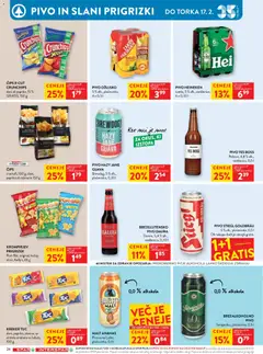 Spar katalog akcije – veljaven od 11.02.2026 | Stran: 32 | Izdelki: Pivo, Kisla smetana, Cips, Kecap