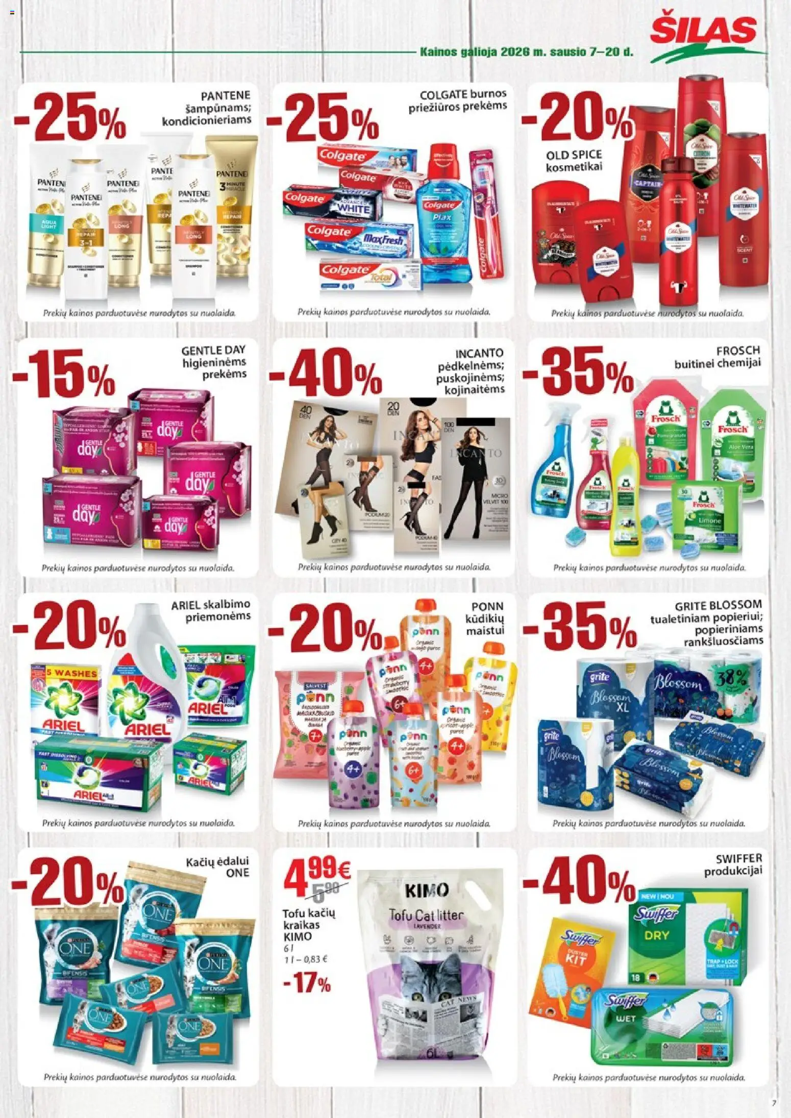 Šilas akcijos nuo 07.01.2026 | Puslapis: 7
