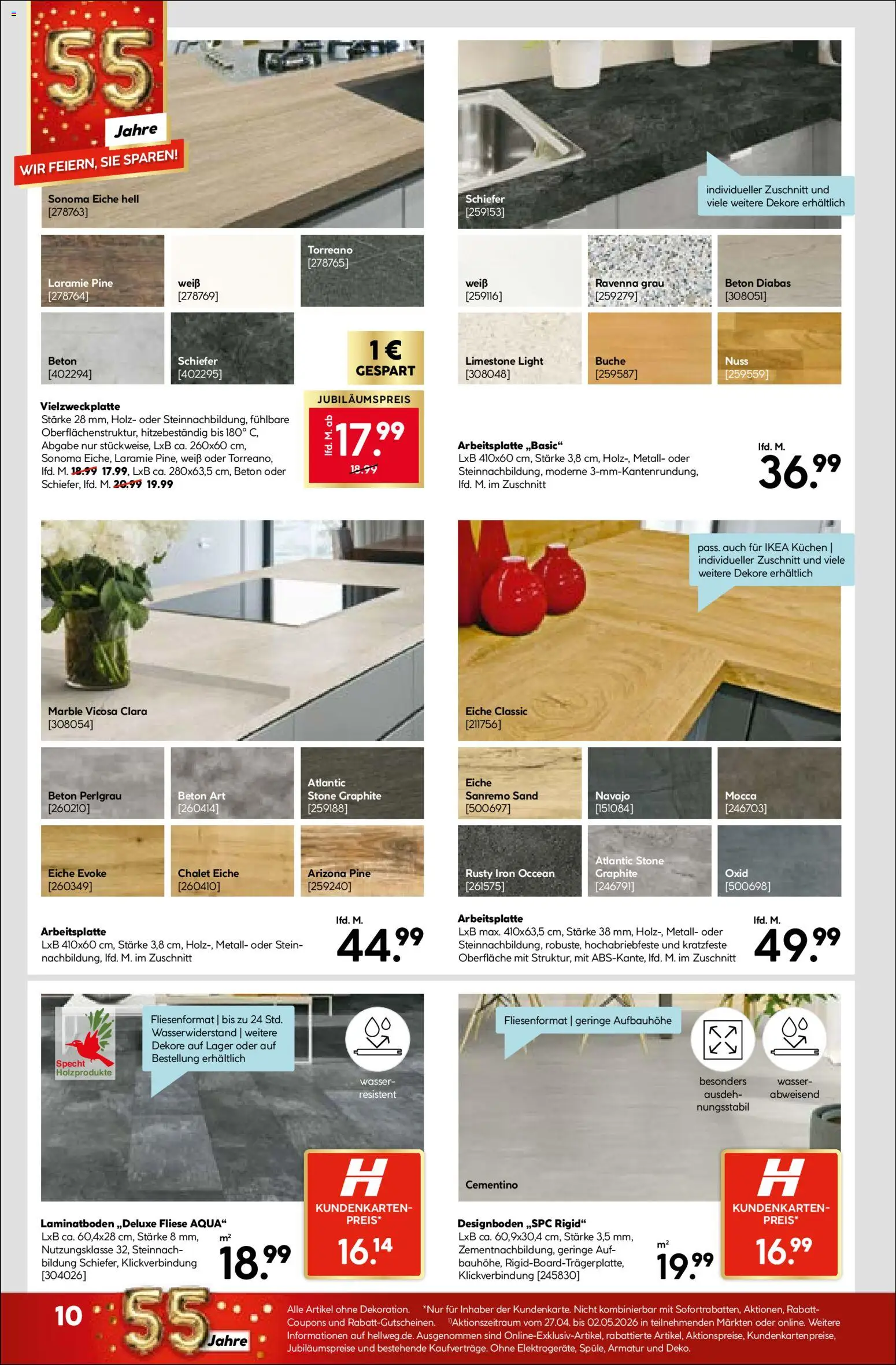 Hellweg Prospekt 	 – gültig ab 27.04.2026 | Seite: 10