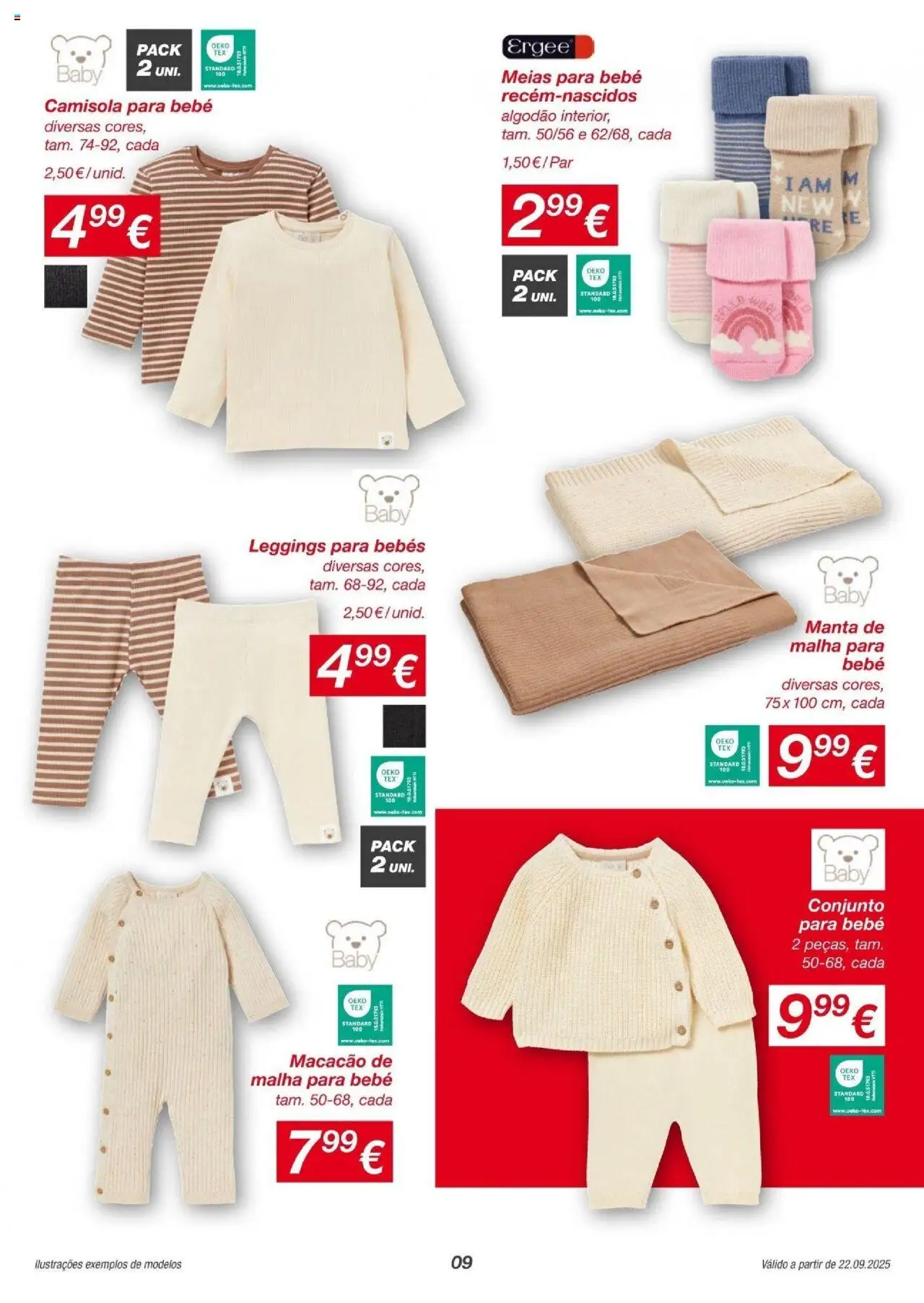 KIK - folheto  │ válido de 21.09.2025 | Página: 9 | Produtos: Macacão, Camisola, Meias, Leggings