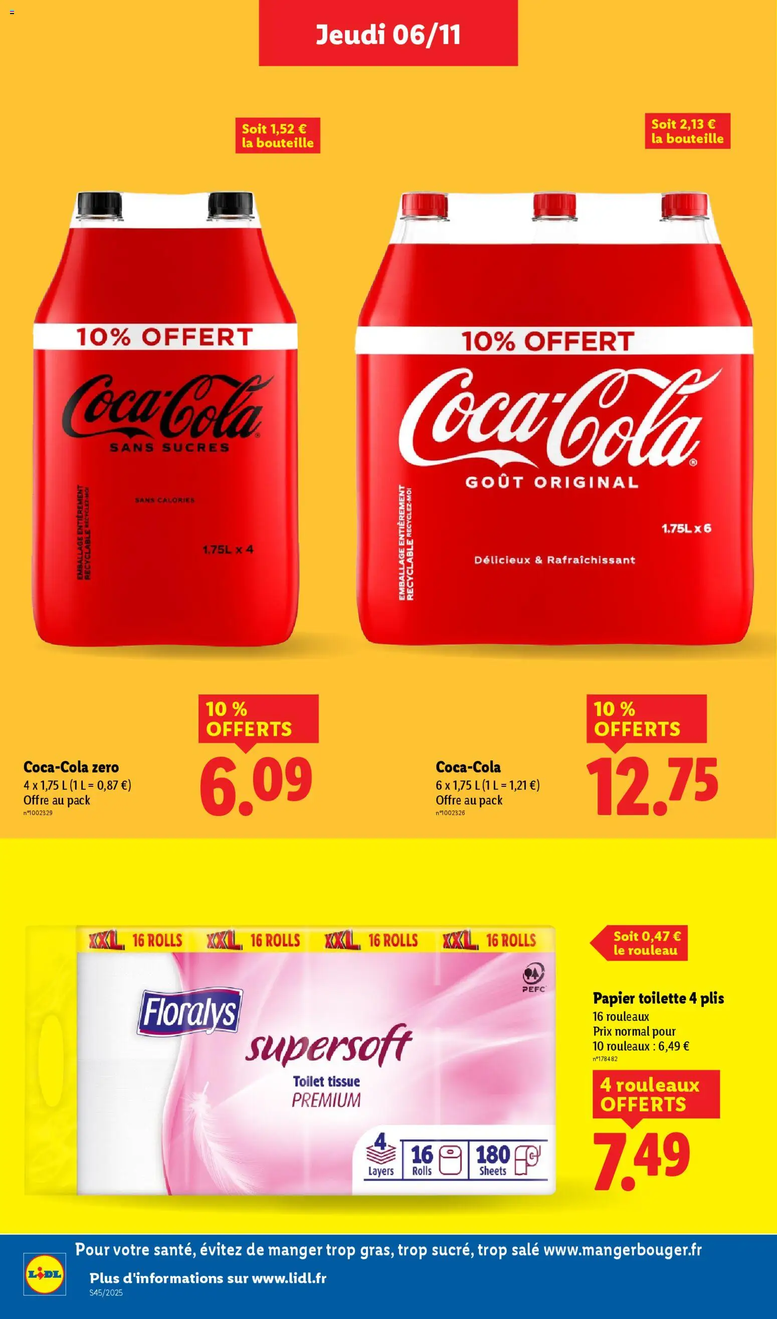 {H1} | Page: 18 | Produits: Papier toilette 4, Papier toilette, Rouleau