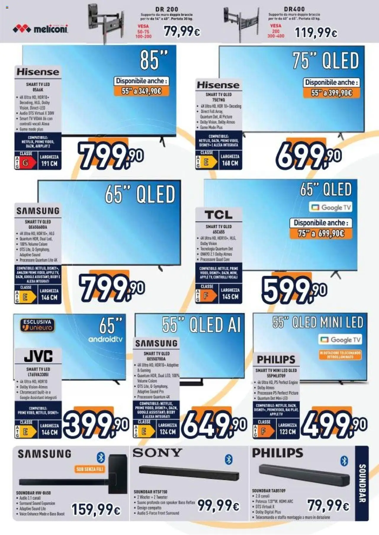 Volantino Unieuro del 30.05.2025 | Pagina: 9 | Prodotti: Telecomando, Tè, smart TV, TV