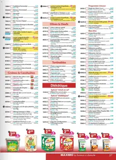 Maximo - Prévisualisation de Maximo catalogue epicerie valide à partir de 27.03.2026 | Page: 57 | Produits: Artichaut, Fromage, Bière, Gelée