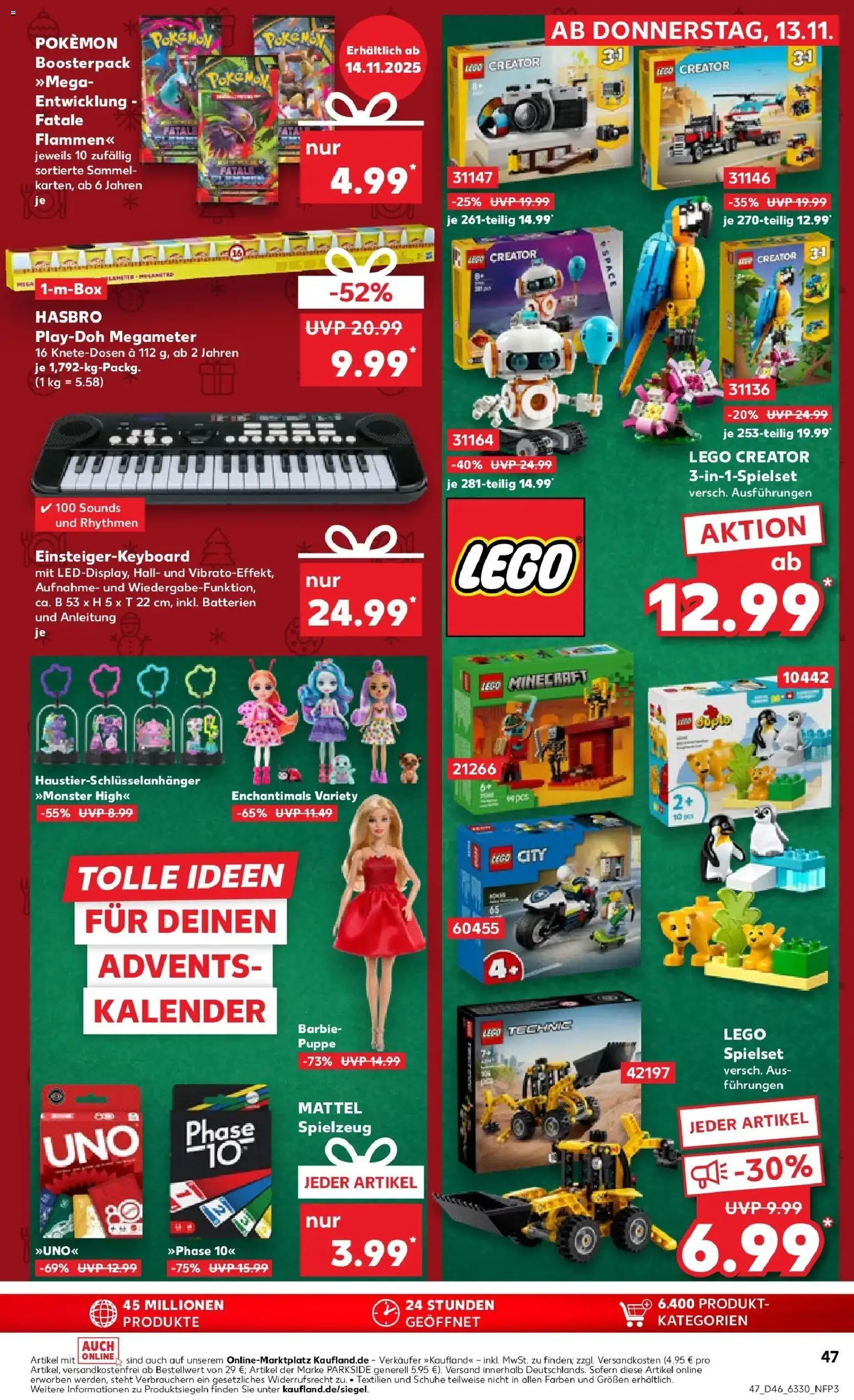 Kaufland prospekt Henstedt-Ulzburg	 – gültig ab 13.11.2025 | Seite: 47 | Produkte: Batterien, Monster