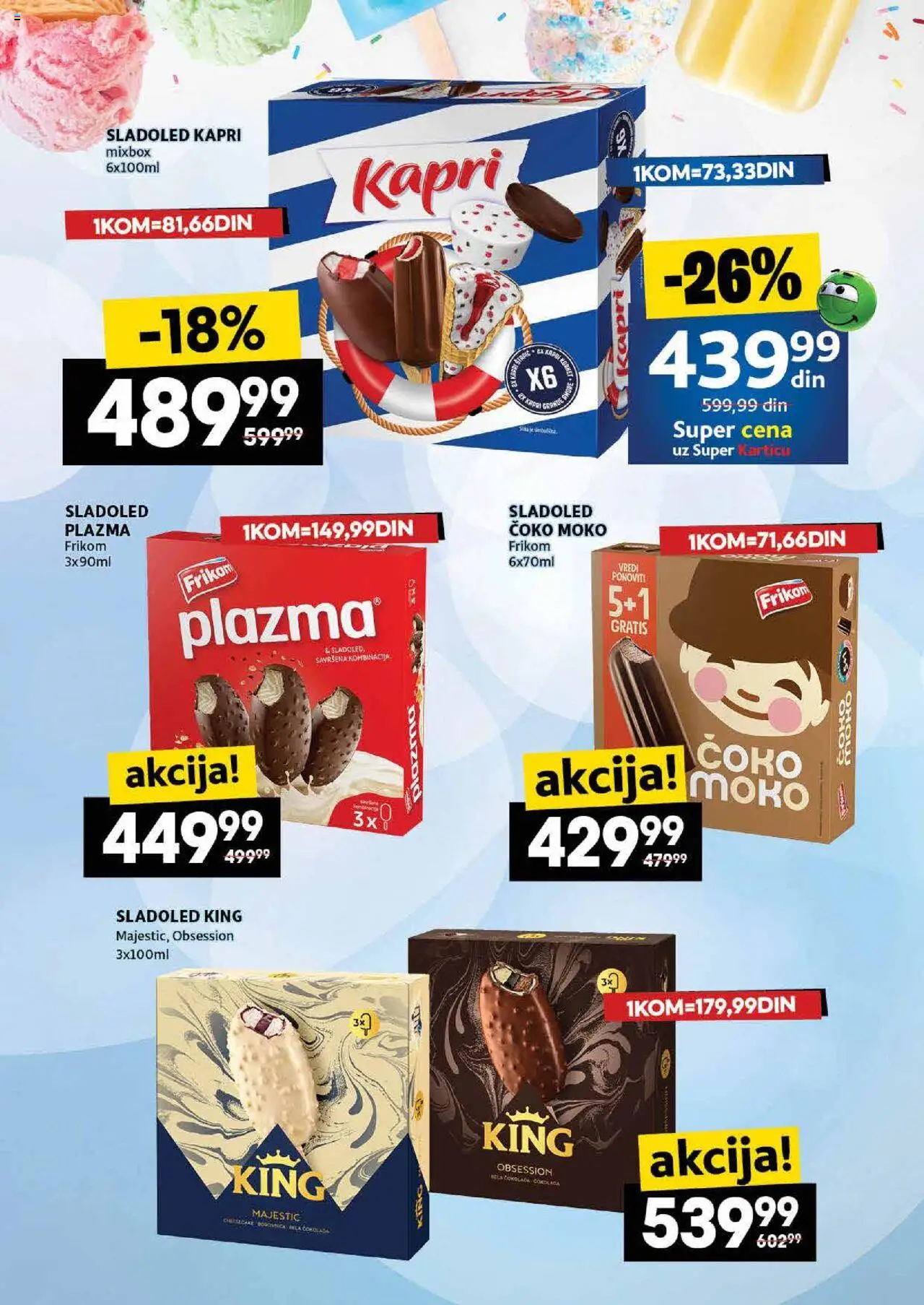 Idea katalog - važi od 24.07.2025 | Strana: 24 | Proizvode: Sladoled, Plazma