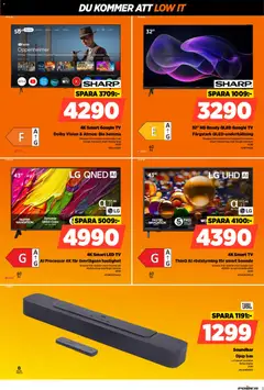 Power erbjudanden - Förhandsvisning av reklamblad från butik Power aktuell från 06.04.2026 | Sida: 3 | Produkter: Smart tv, Tv, Led tv