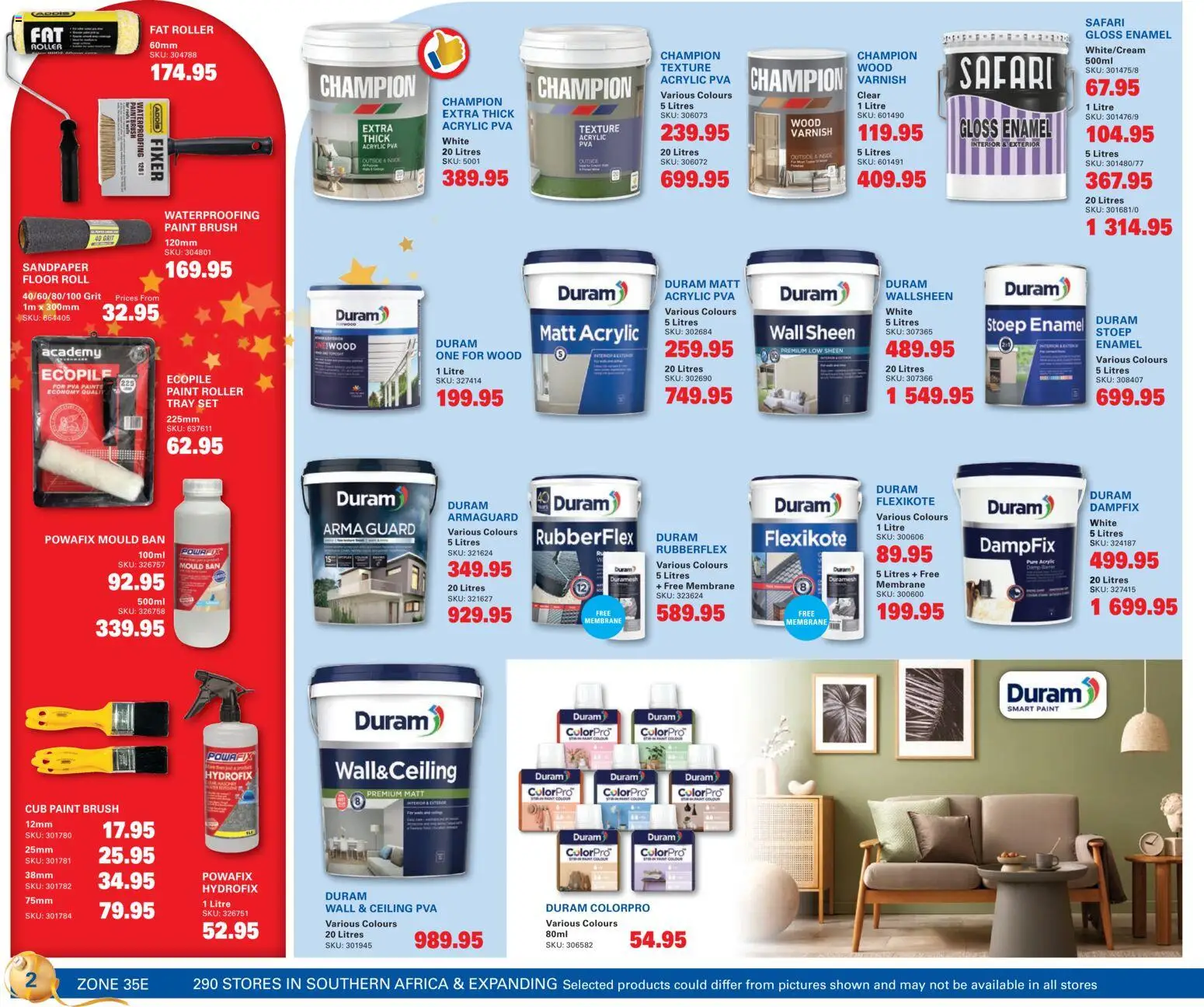 New Cashbuild catalogue – valid from 24.11.2025 | Page: 2 | Products: Gloss, Tray, Paint, Enamel