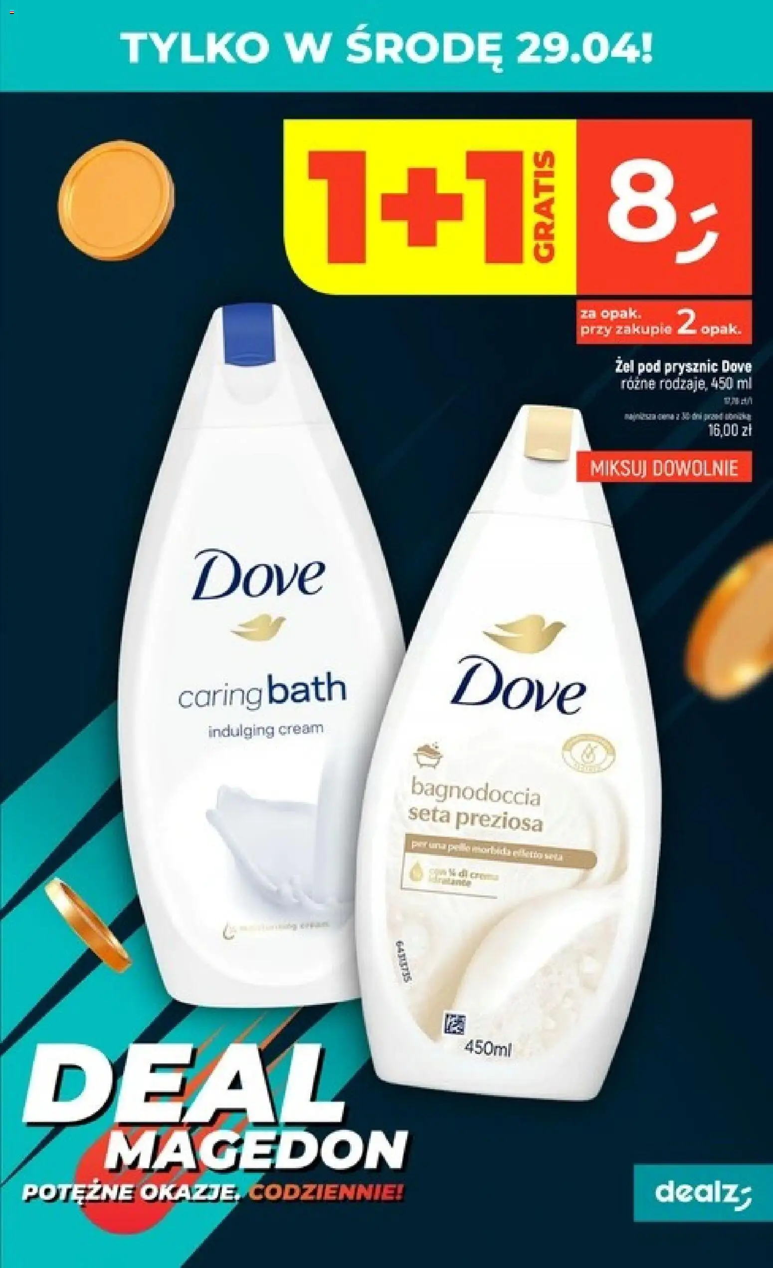 Dealz gazetka od 23.04.2026 | Strona: 9 | Produkty: Prysznic, Żel pod prysznic