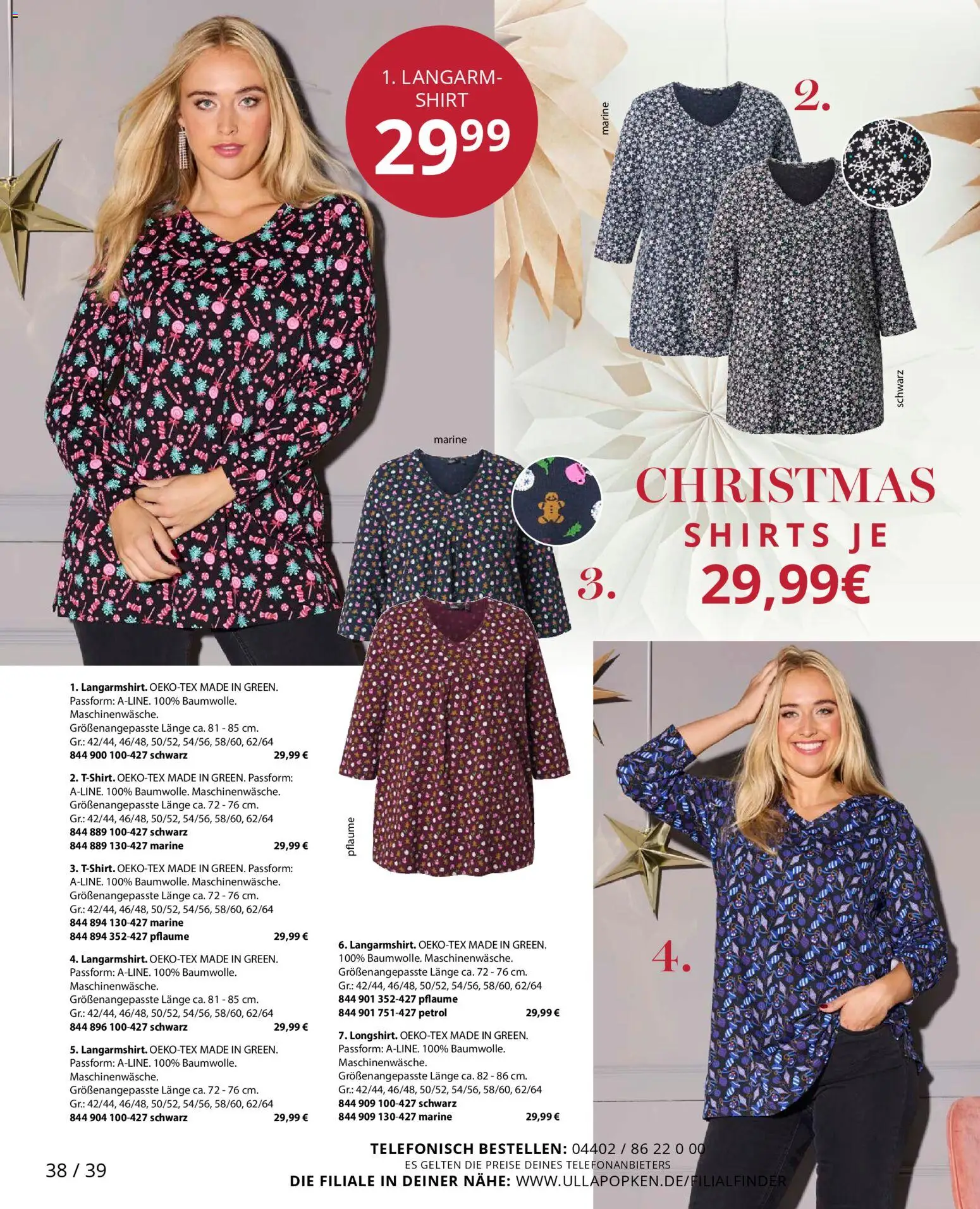 Ulla Popken Prospekt 	 – gültig ab 01.11.2025 | Seite: 38 | Produkte: Shirt