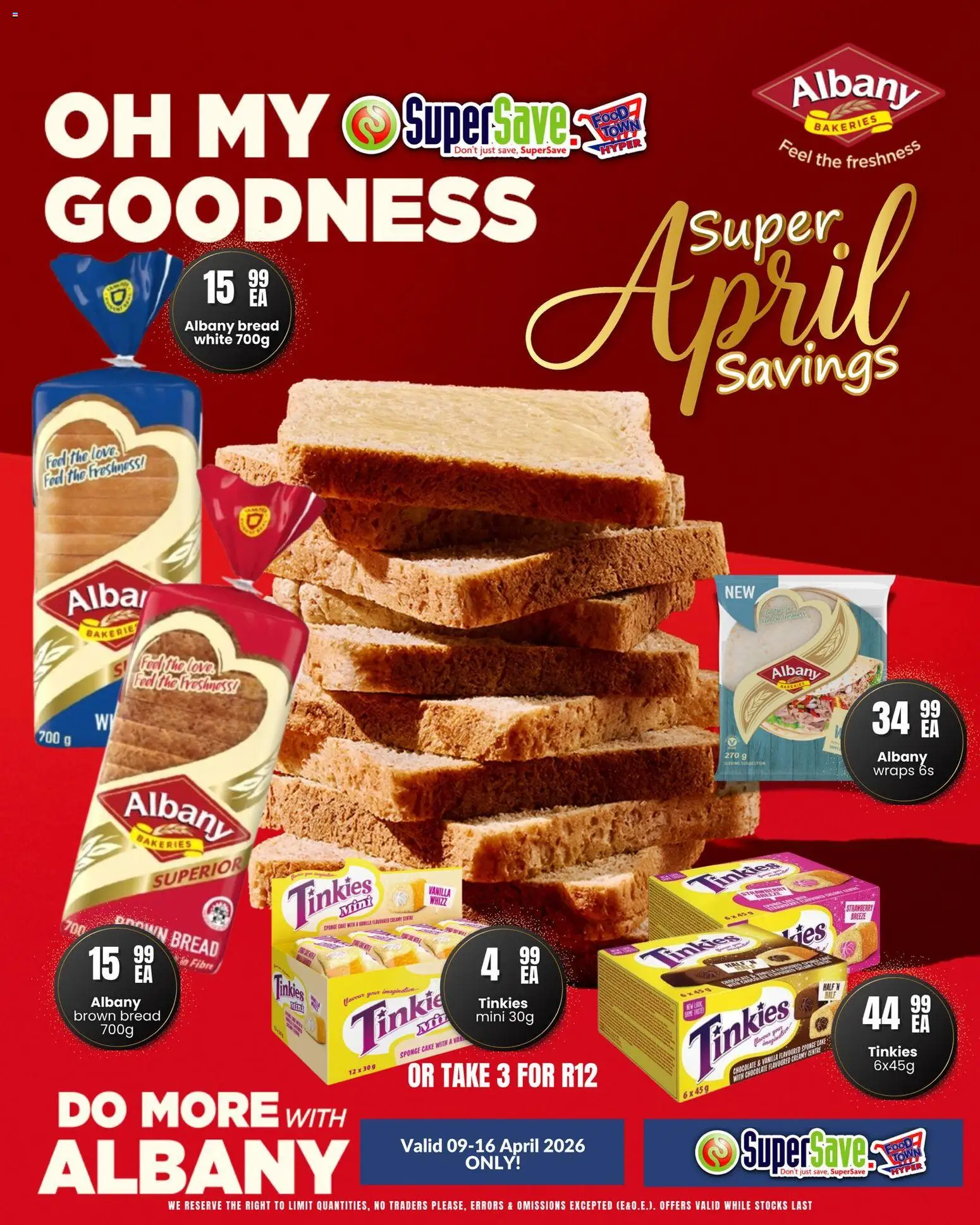 New Super Save catalogue – valid from 09.04.2026 | Page: 24 | Products: Cake, Bread, Chocolate