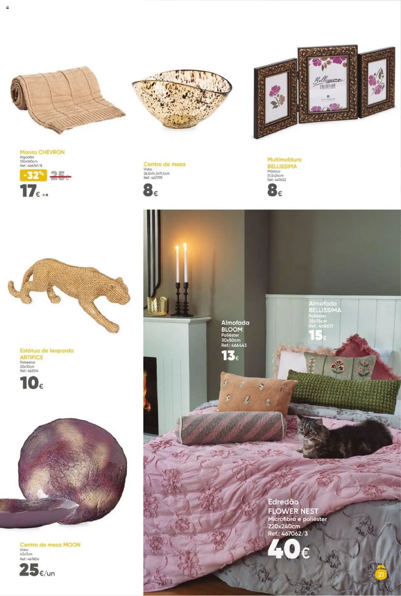 Hôma Catálogo │ válido de 19.09.2025 | Página: 21 | Produtos: Algodão, Almofada, Mesa