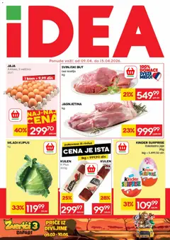 Idea katalog - pregled Idea kataloga - važi od 09.04.2026