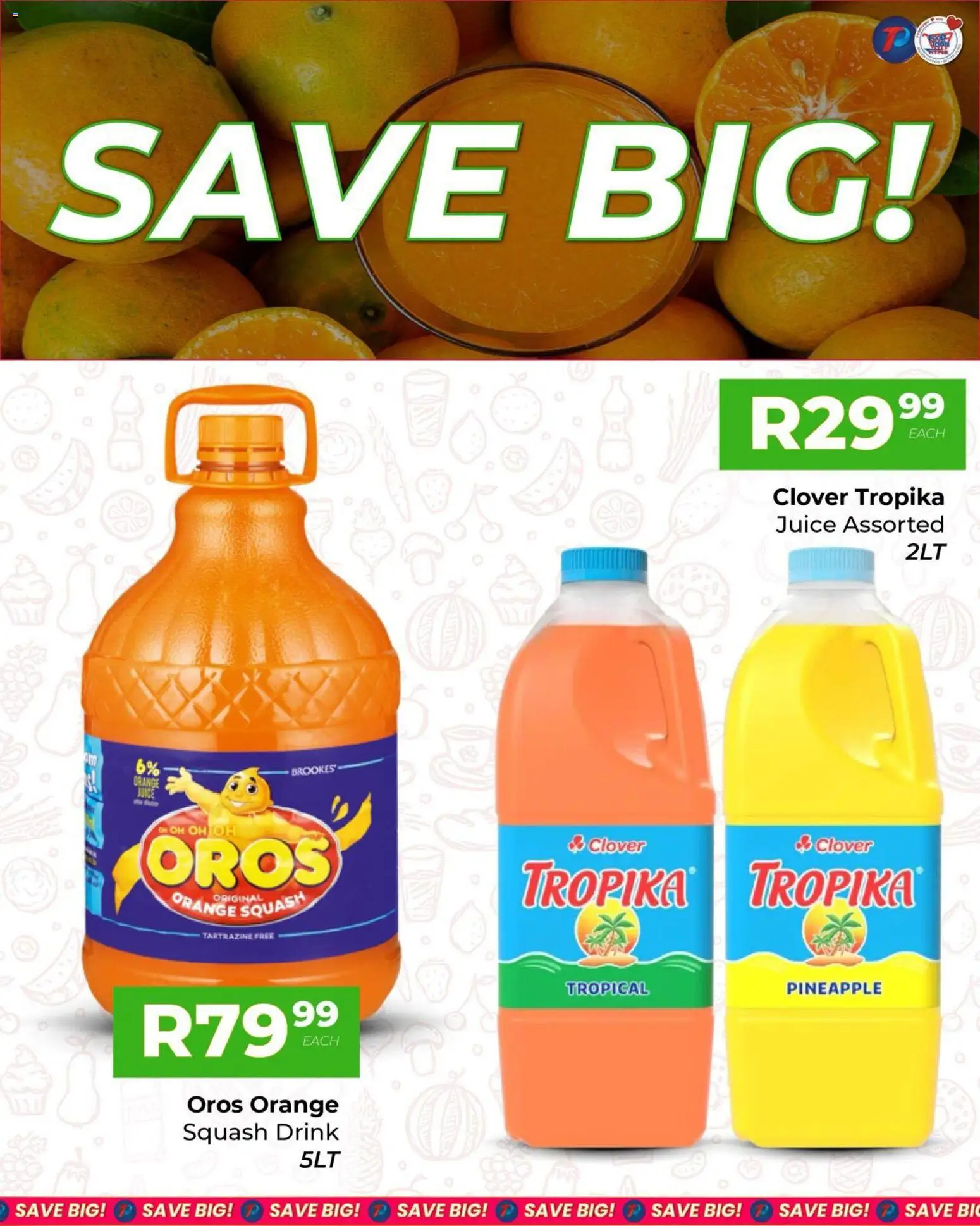 New Take n Pay catalogue – valid from 13.02.2026 | Page: 3 | Products: Squash, Juice, Pineapple