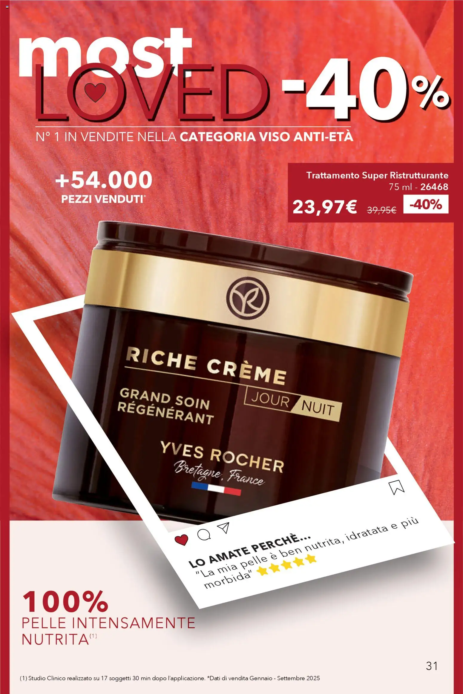 Volantino Yves Rocher del 30.12.2025 | Pagina: 31