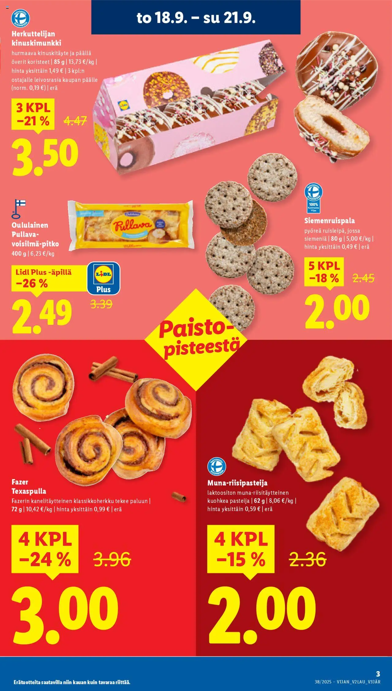 Lidl tarjoukset – voimassa 18.09.2025 alkaen | Sivu: 5