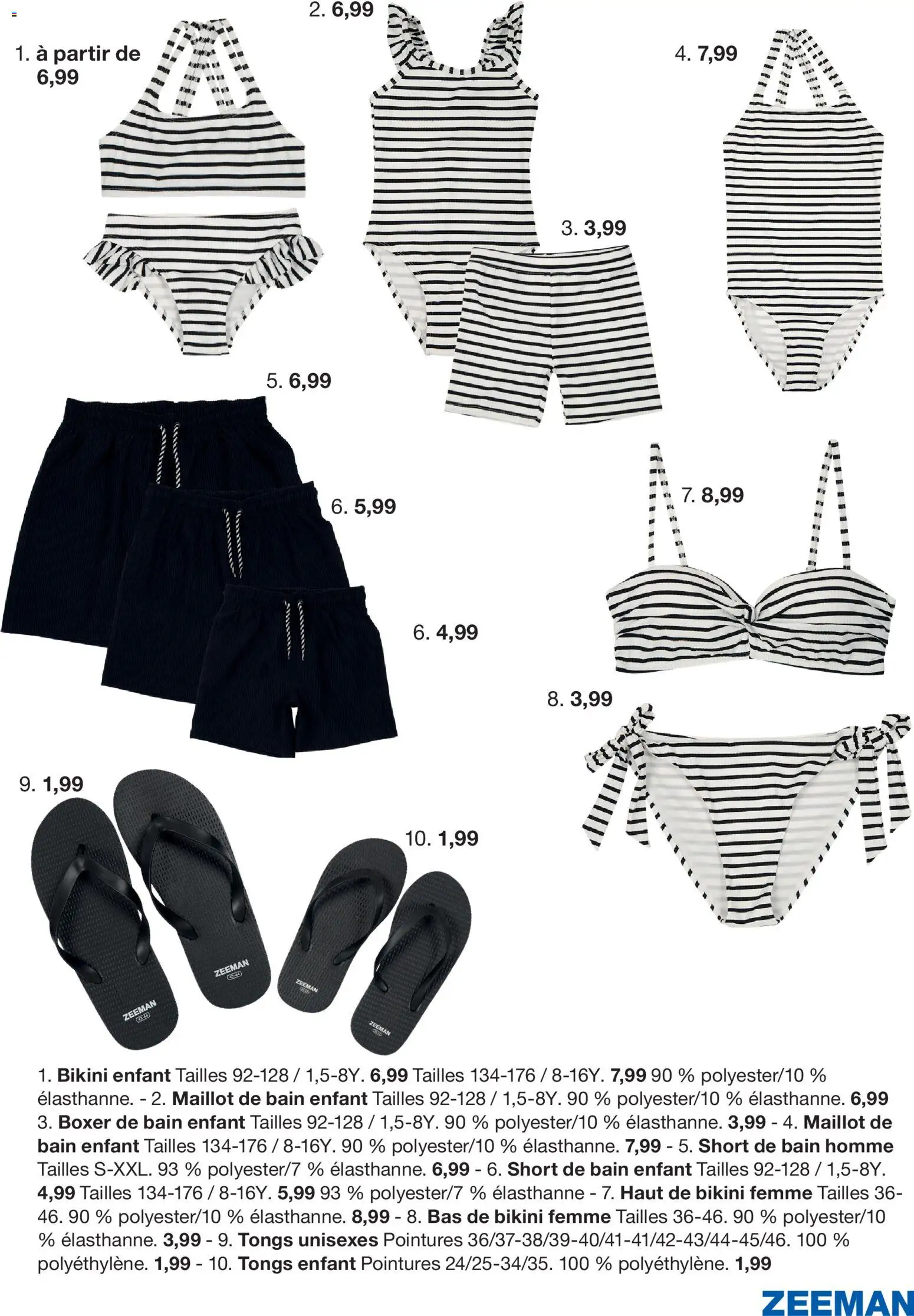 {H1} | Page: 3 | Produits: Bikini, Maillot de bain, Tongs