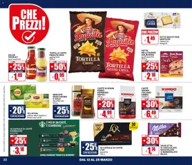 Anteprima del volantino Il Gigante volantino valido a partire dal 12.03.2026 | Pagina: 22 | Prodotti: Caffè, Cioccolato, Tè, Caffè in grani