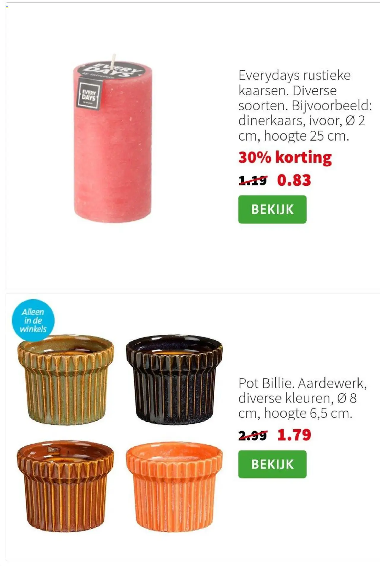 {H1} | Pagina: 4 | Producten: Pot