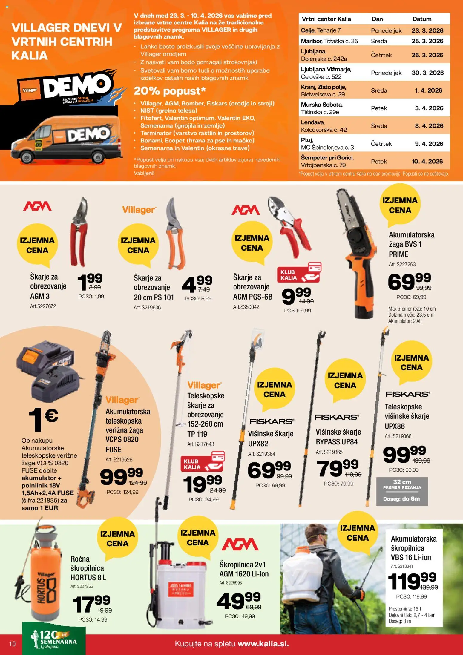 Novi Kalia katalog ponudbe – veljaven od 23.03.2026 | Stran: 10