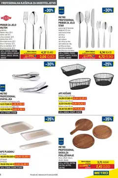 Metro katalog | vrijedi od 01.08.2025 | Stranica: 5 | Proizvodi: Košara, Košare, Pladanj, Hvataljka