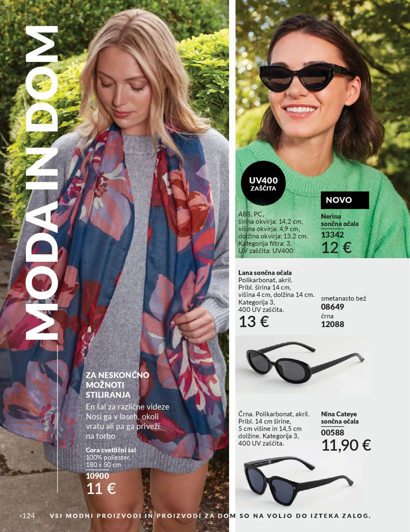 Novi Avon katalog ponudbe – veljaven od 01.03.2026 | Stran: 128 | Izdelki: Sončna očala, Sal, Ocala