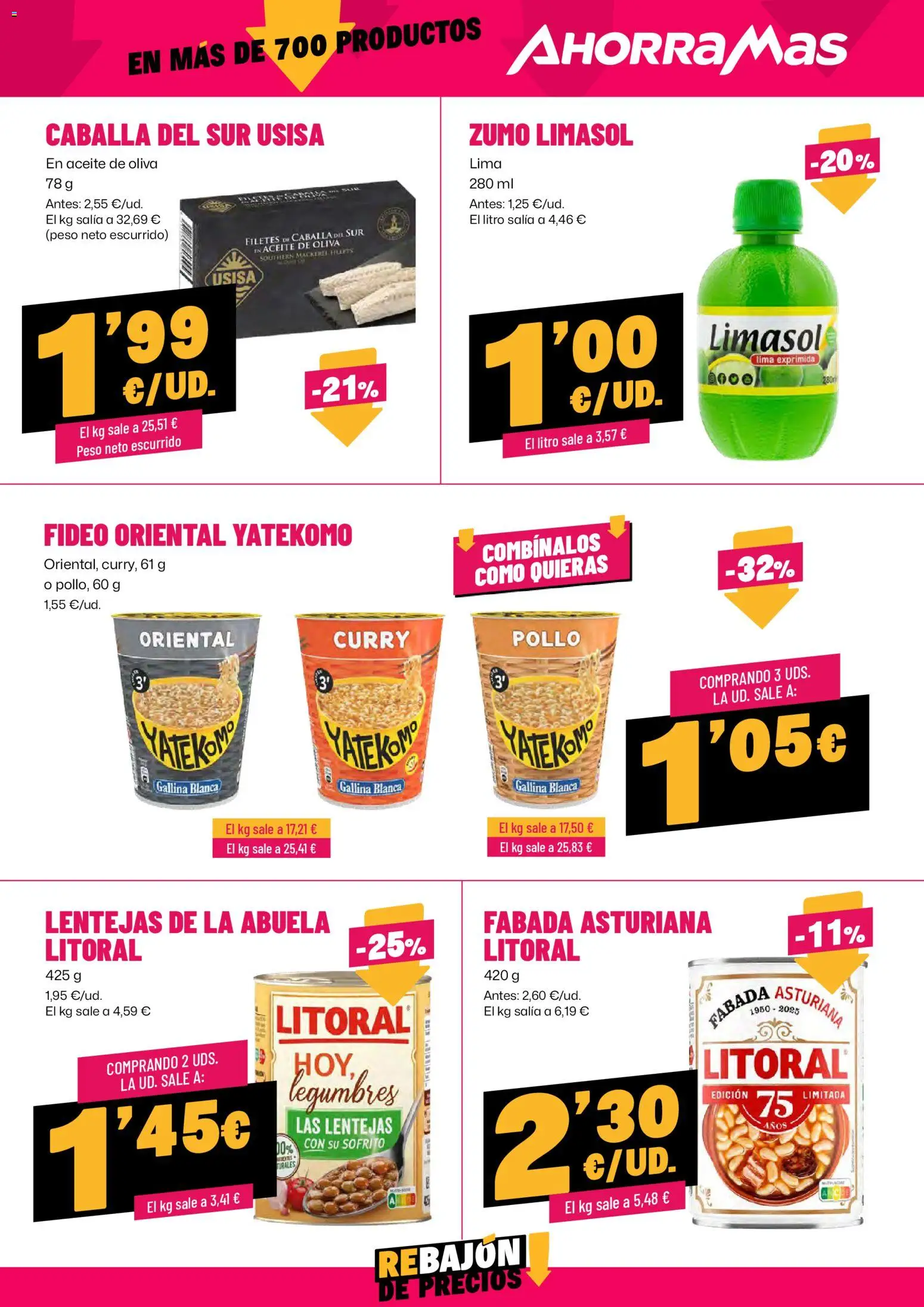 AhorraMas folleto │ válido desde el 12.03.2026 | Página: 11 | Productos: Aceite, Aceite de oliva, Peso, Σταθμός εργασίας