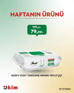 21.10.2025 tarihinden itibaren geçerli olan Kim Market kataloğu önizlemesi