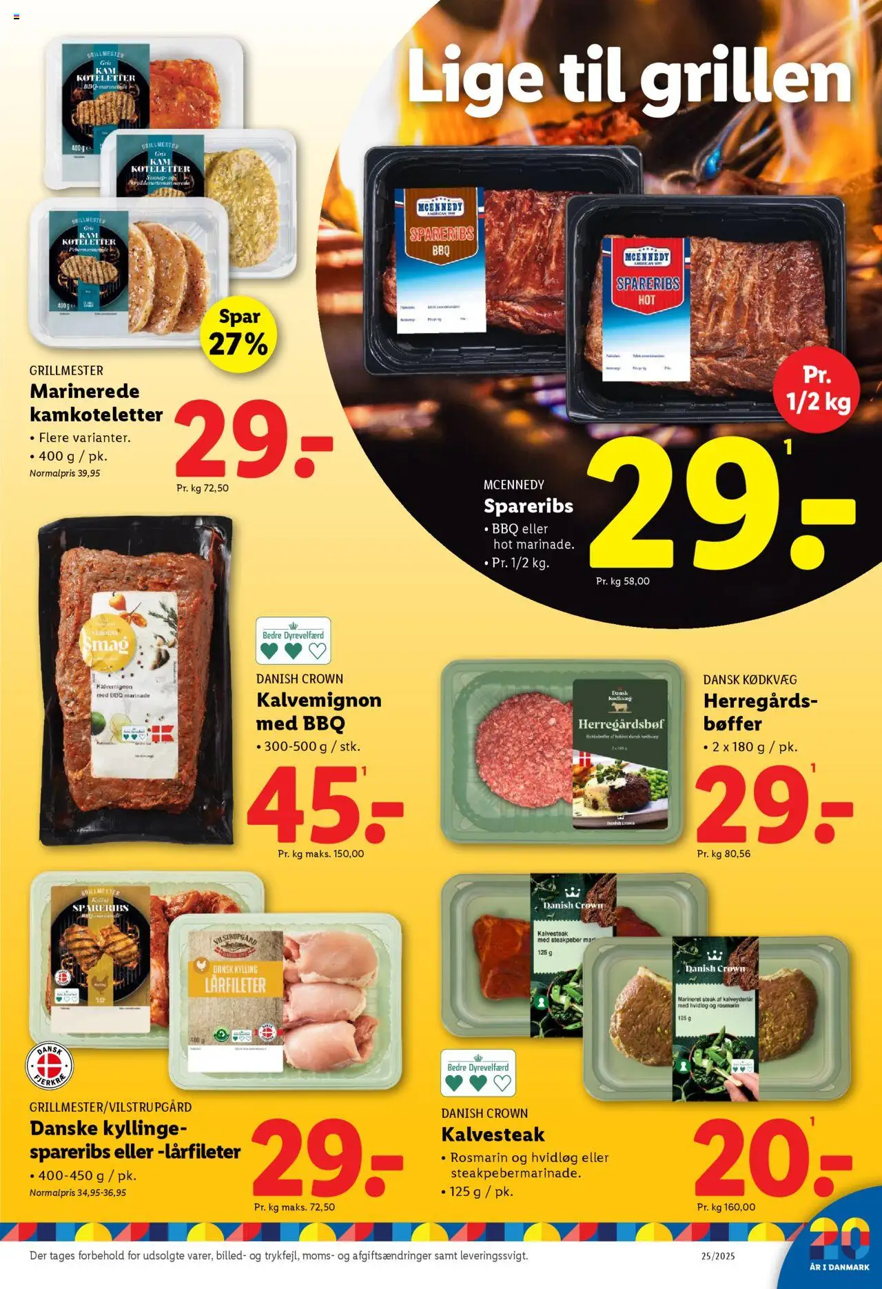 Lidl Tilbudsavis gyldig fra 19.06.2025 | Side: 16 | Produkter: Ribs, Bøffer, Spareribs, Sennep