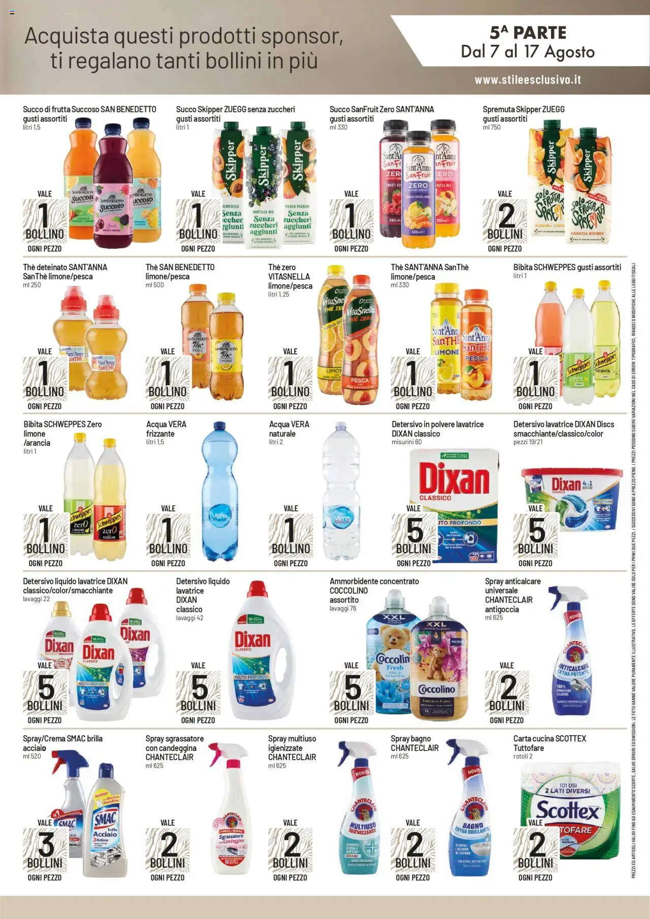 Volantino Galassia del 07.08.2025 | Pagina: 6 | Prodotti: Frutta, Ananas, Bibita, Bagno