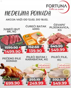 Fortuna Market nedelnja ponuda - pregled Fortuna Market kataloga - važi od 12.02.2026 | Strana: 2