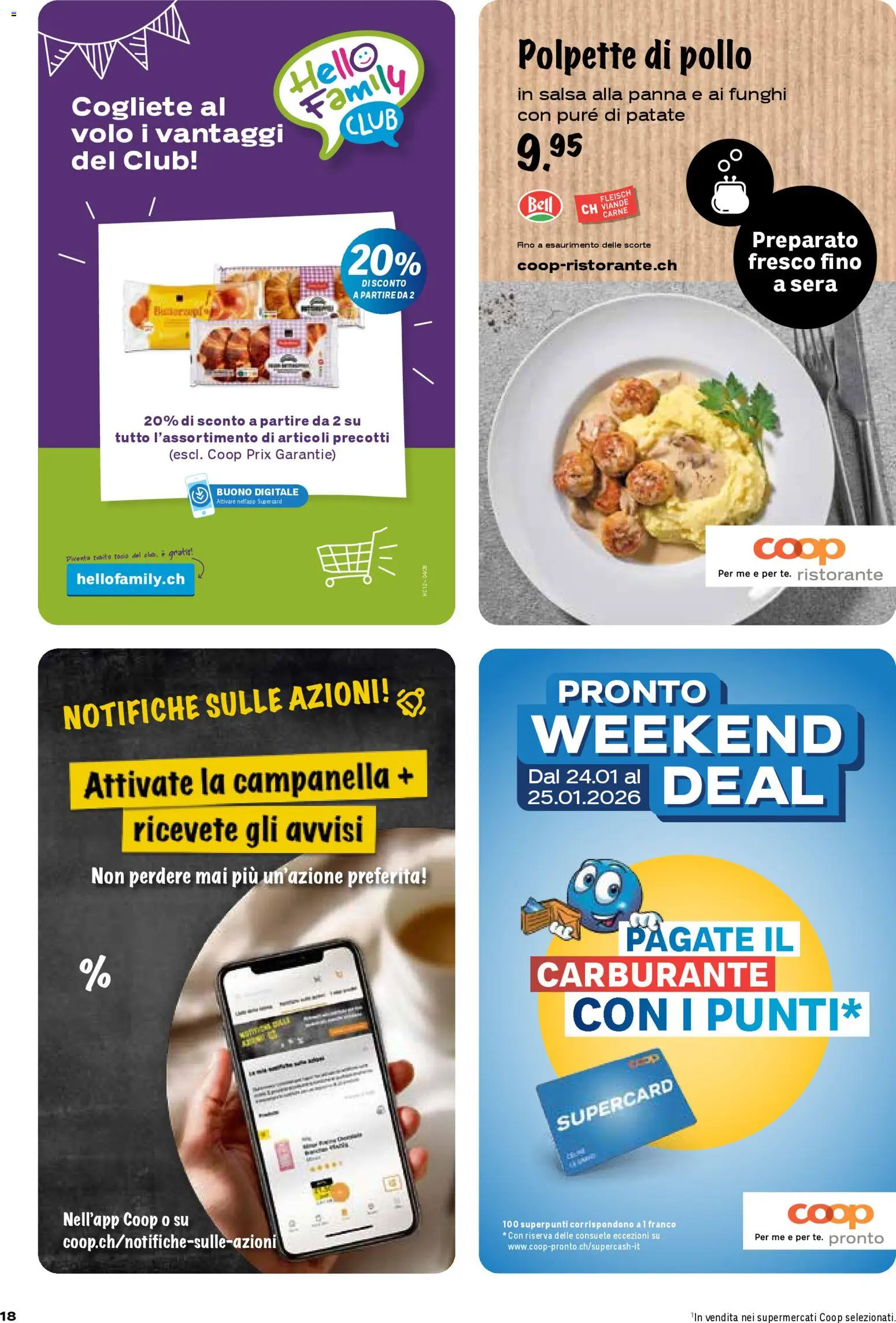 Coop - Una settimana di azioni – gültig ab 22.01.2026 | Seite: 18
