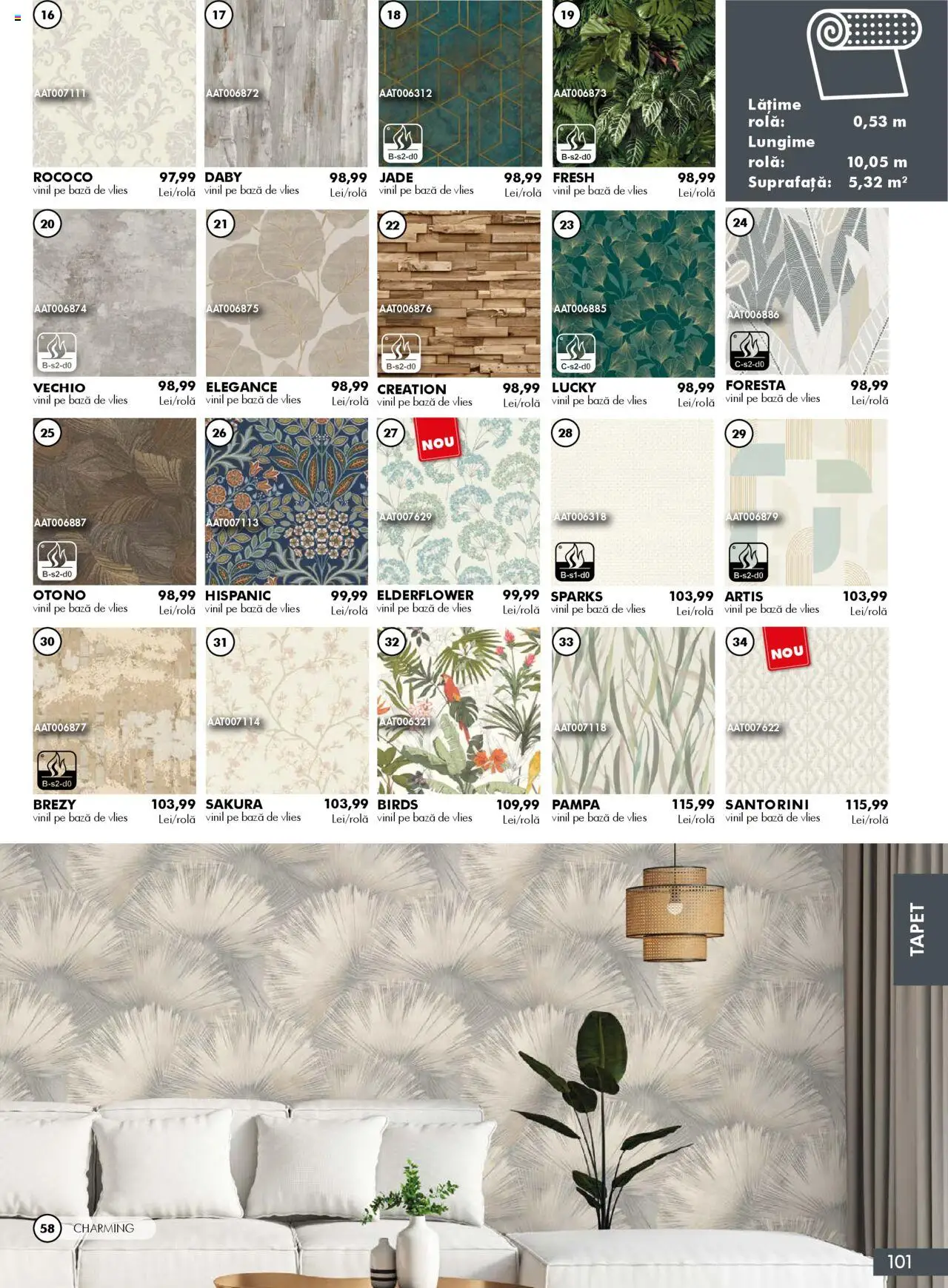 Noul catalog Diego – valabil de la 01.10.2025 | Pagină: 101 | Produse: Tapet