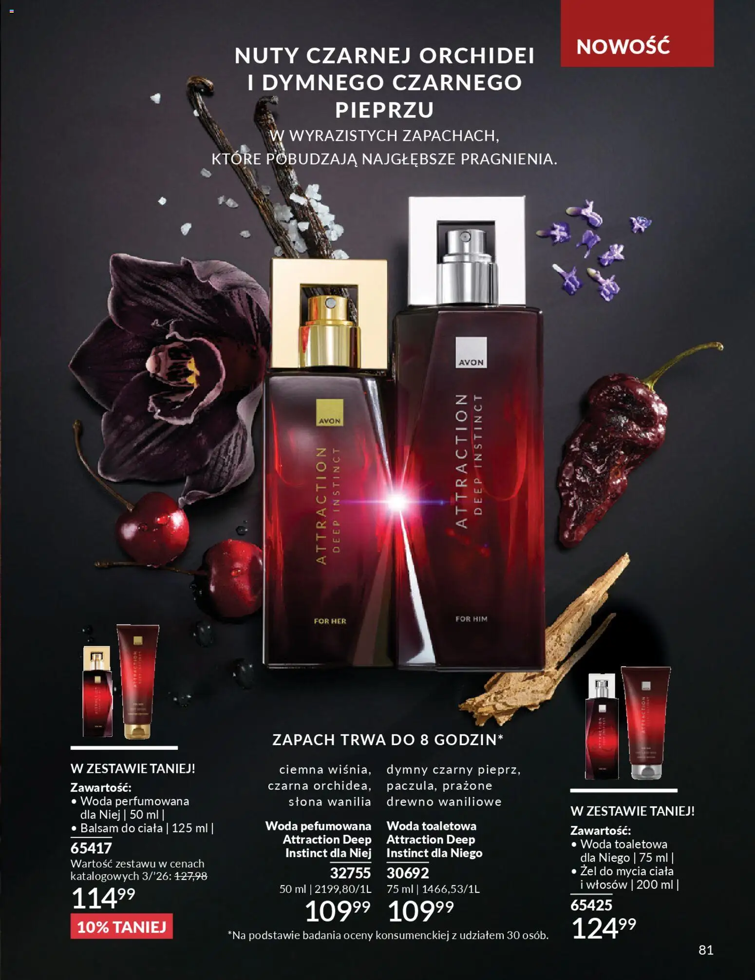Avon Katalog 3 2026 od 01.03.2026 | Strona: 81 | Produkty: Zapach, Woda toaletowa, Woda