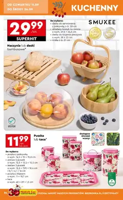 Biedronka gazetka - Hity i inspiracje od 11.09.2025 | Strona: 36 | Produkty: Deska do krojenia, Owoce