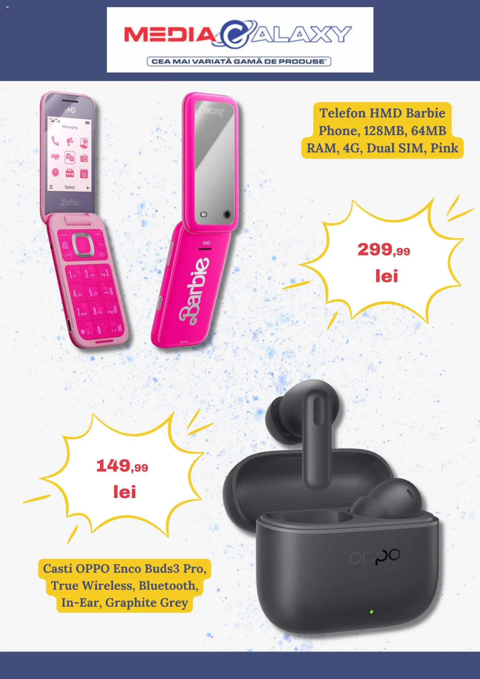 Noul catalog Media Galaxy – valabil de la 09.04.2026 | Pagină: 2 | Produse: Telefon, Căști