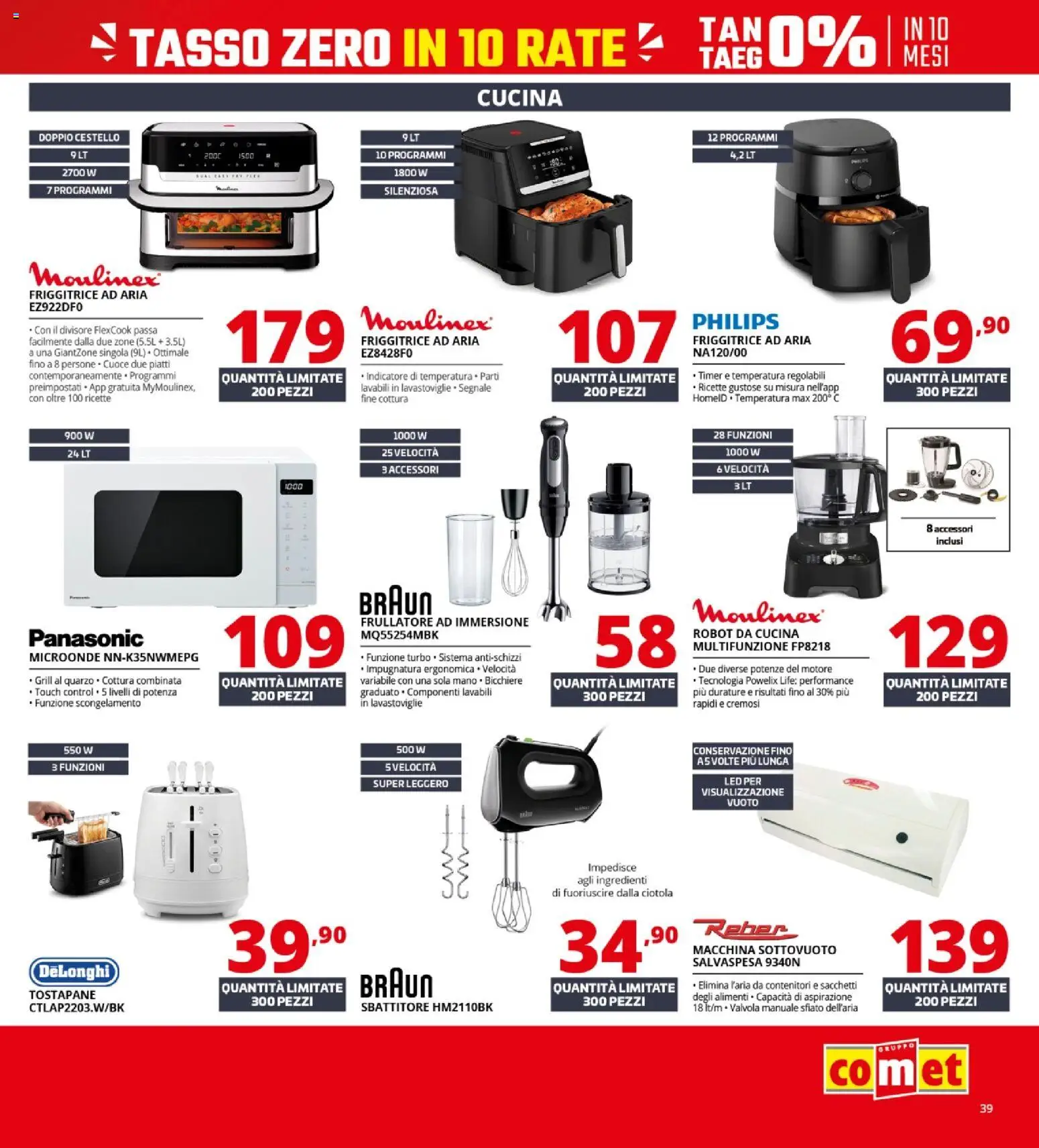 Volantino Comet del 09.04.2026 | Pagina: 39