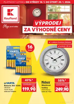 Náhled letáku Kaufland leták - Brno od 14.01.2026