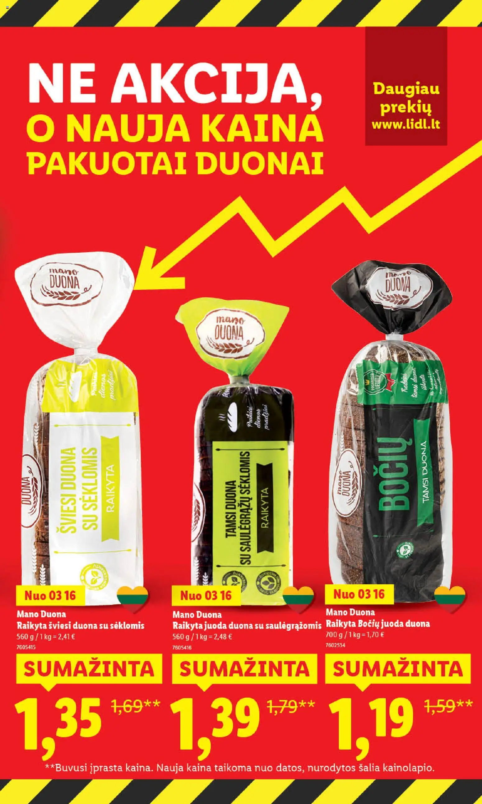 LIDL akcijos nuo 16.03.2026 | Puslapis: 3