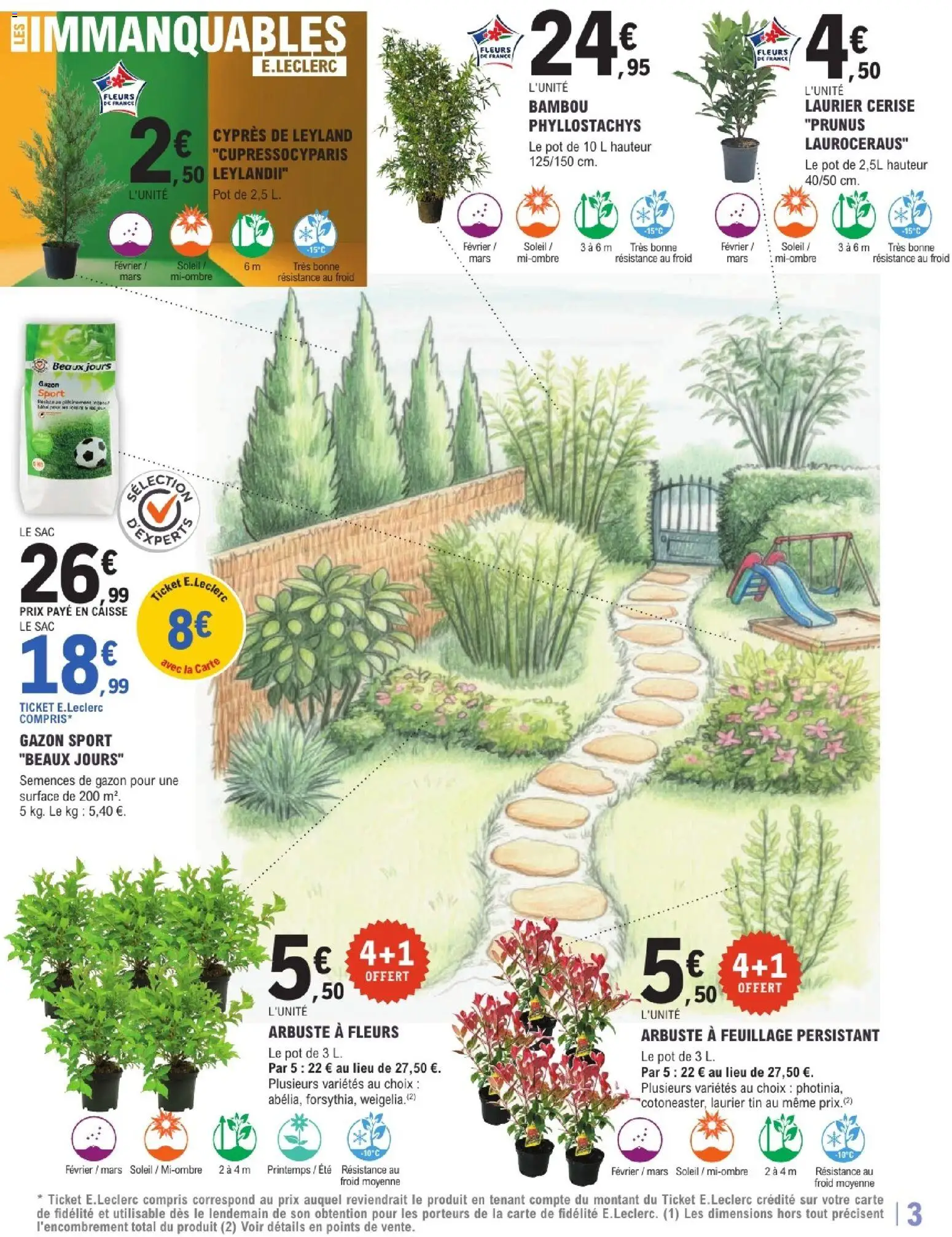 {H1} | Page: 3 | Produits: Sac, Gazon