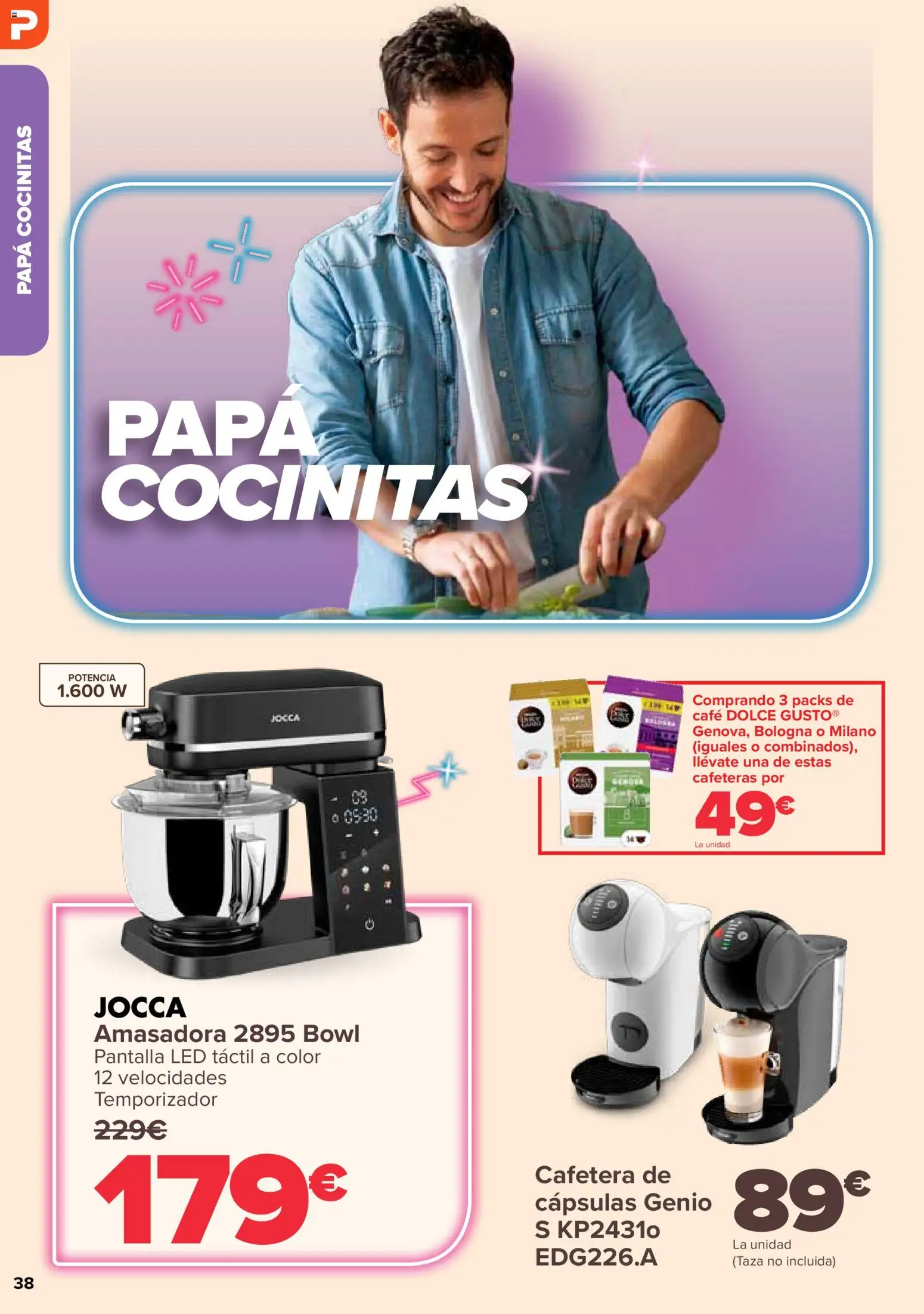 Carrefour folleto Dia del Padre │ válido desde el 04.03.2026 | Página: 38 | Productos: Café, Cafetera