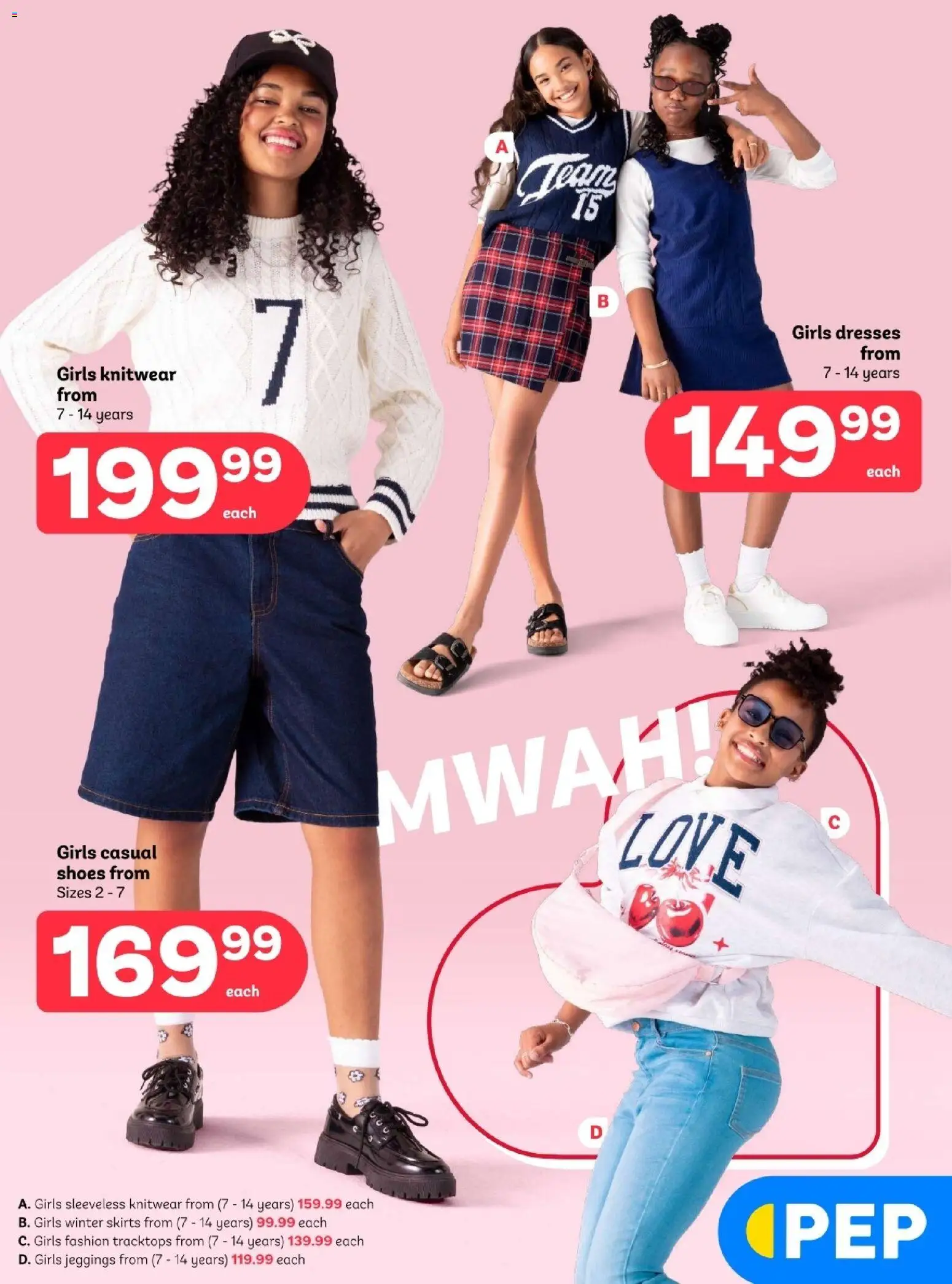 New PEP Stores catalogue – valid from 28.01.2026 | Page: 6 | Products: Skirts, Jeggings