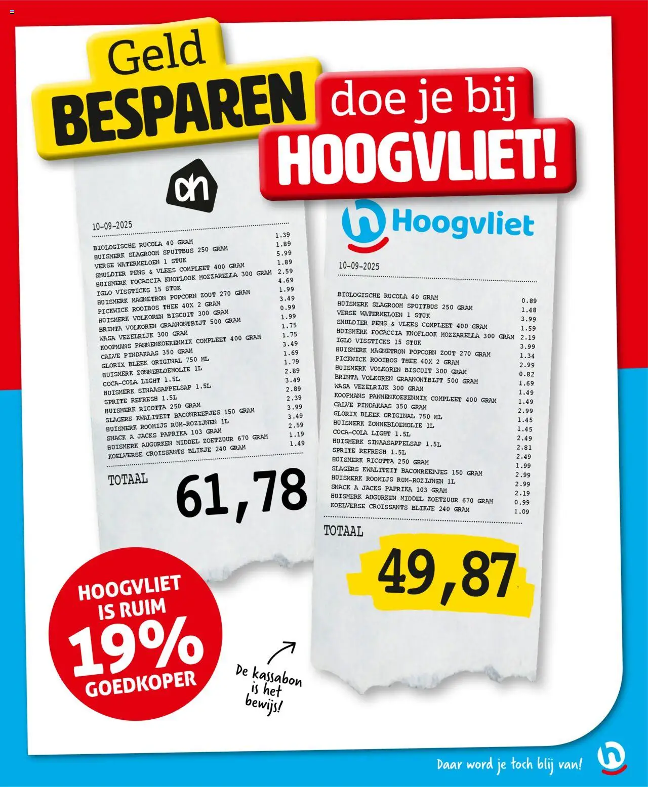 {H1} | Pagina: 3 | Producten: Rucola, Slagroom, Mozzarella, Watermeloen