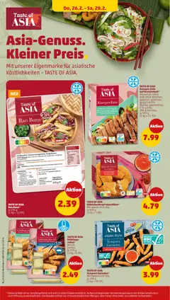 Penny Prospekt 	 ab 23.02.2026 gültig | Seite: 44 | Produkte: Garnelen, Schweinefleisch, Ente, Hahnchenbrust
