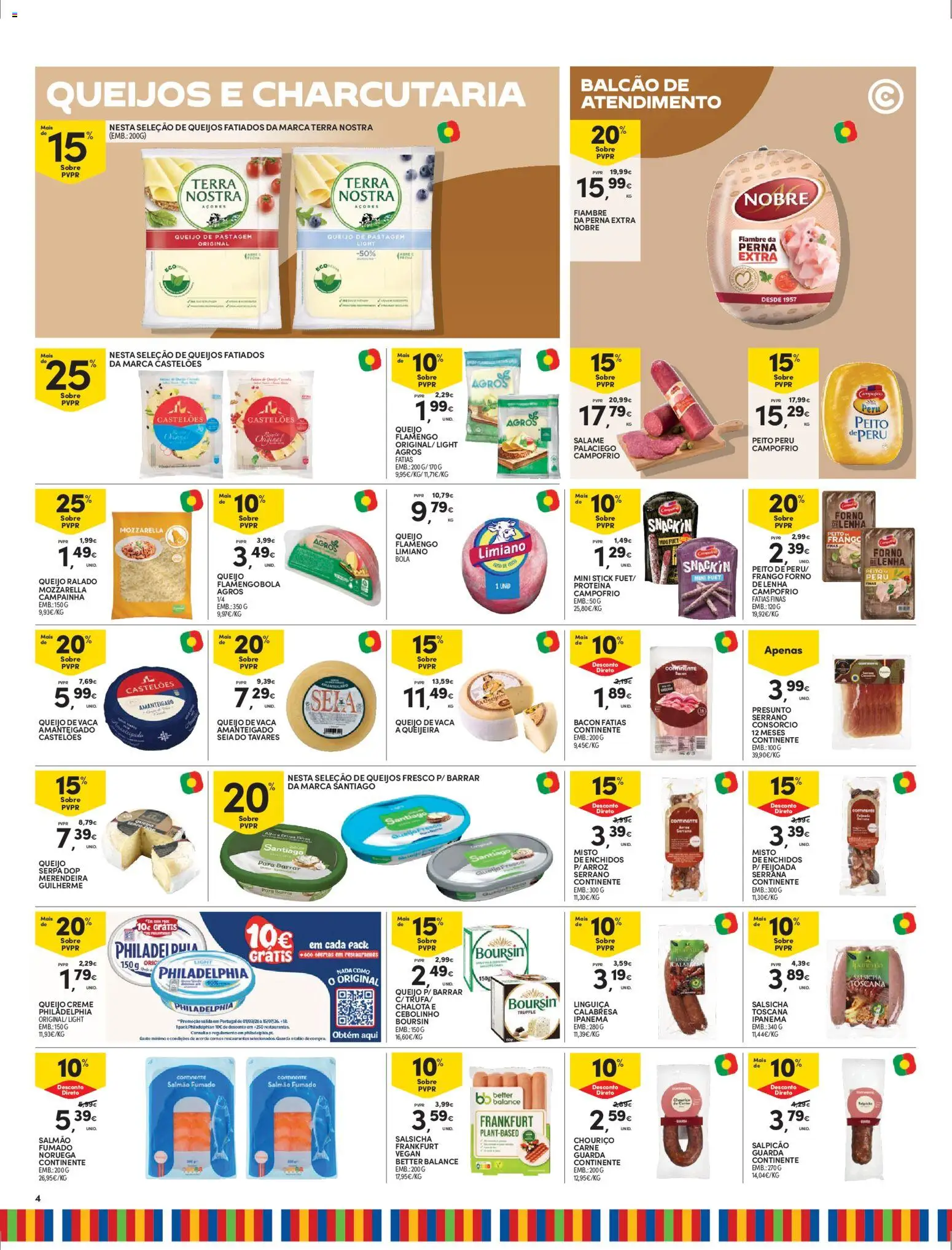 Continente Madeira │ válido de 28.04.2026 | Página: 4 | Produtos: Frango, Salmão, Salsicha, Proteina