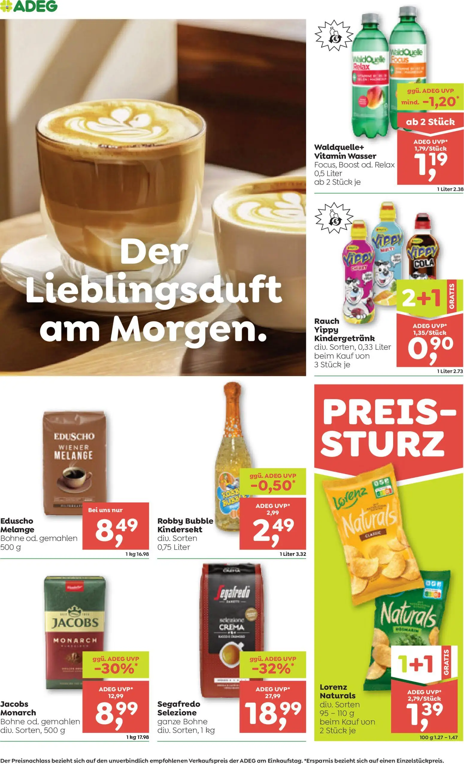 ADEG Flugblatt gültig ab 19.02.2026 | Seite: 8 | Produkte: Wasser