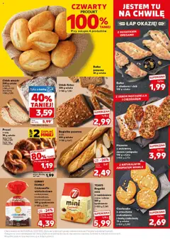 Kaufland gazetka - Super Sobota od 26.07.2025 | Strona: 13 | Produkty: Karta, Bułka, Chleb, Czekolada