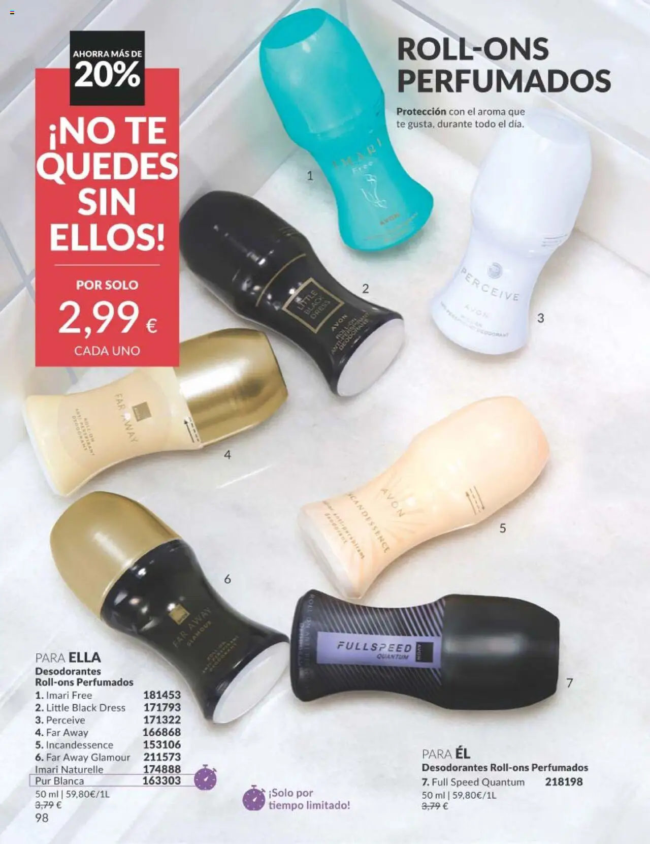 Catálogo AVON campaña 7 │ válido desde el 01.07.2025 | Página: 98 | Productos: Té