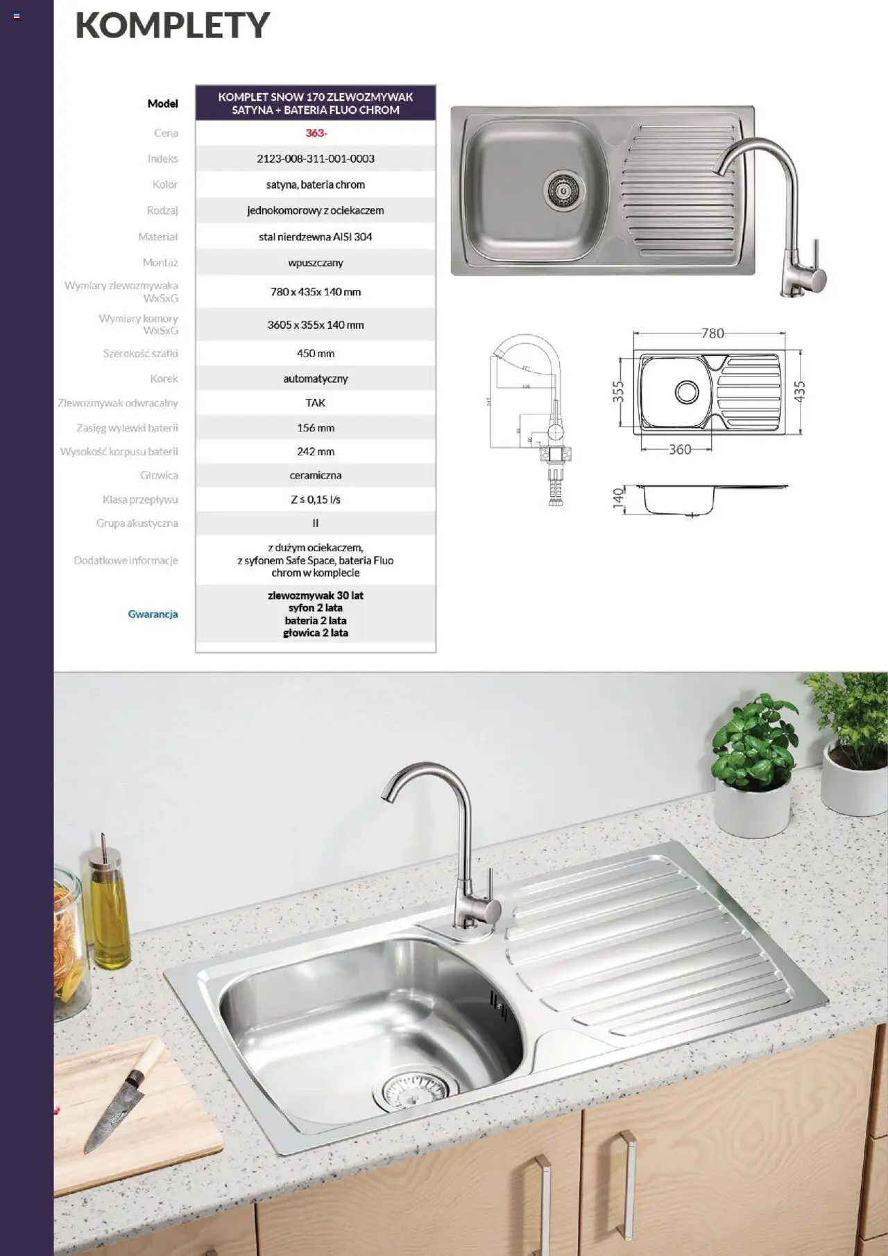 Salony Agata Gazetka - Alveus Armatura od 01.09.2025 | Strona: 20 | Produkty: Bateria