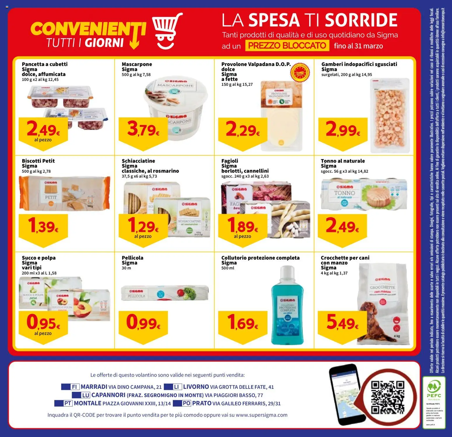 Volantino SIGMA del 12.02.2026 | Pagina: 20 | Prodotti: Rosmarino, Manzo, Pancetta, Biscotti