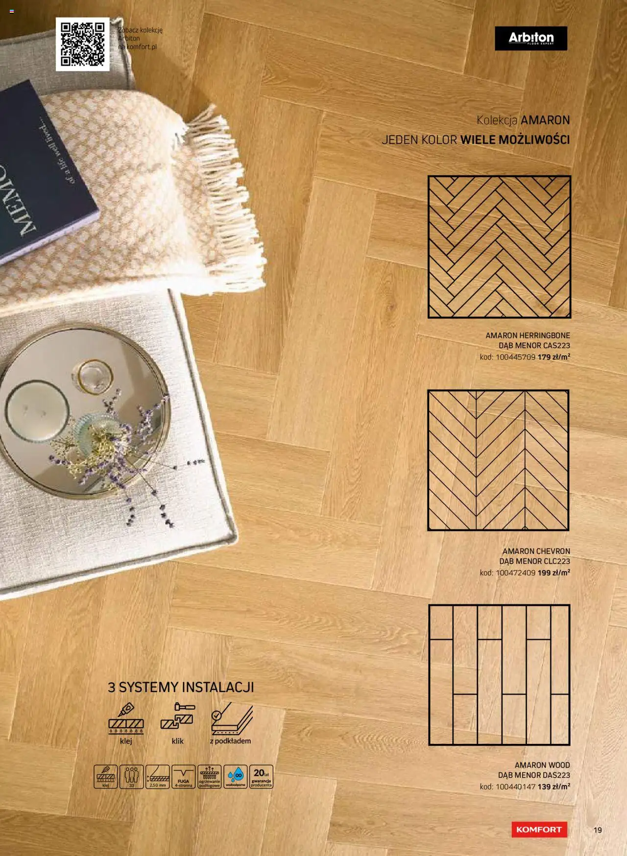 Komfort Gazetka - Katalog Podłogi I Drzwi od 26.06.2024 | Strona: 19